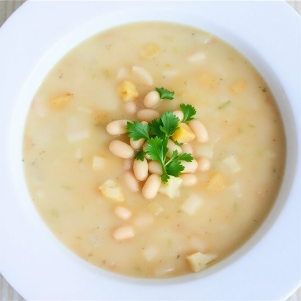 Cauliflower and White Bean Soup