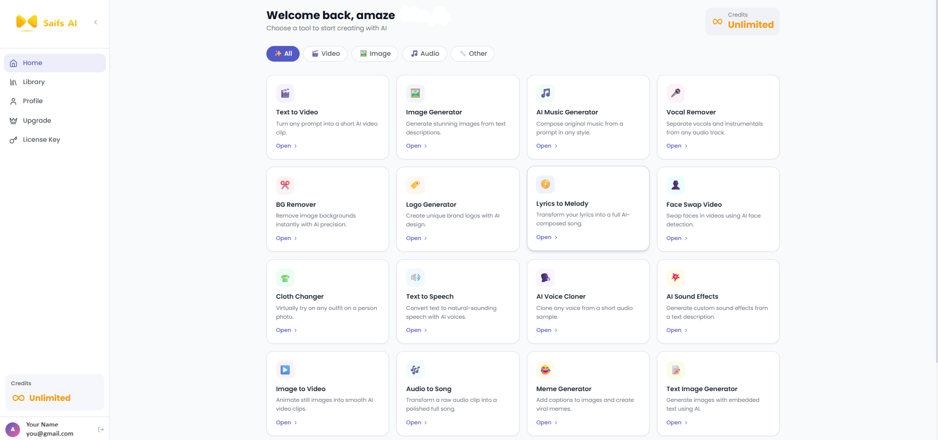 Saifs AI Tools — 35+ AI tools inside your favorite platforms