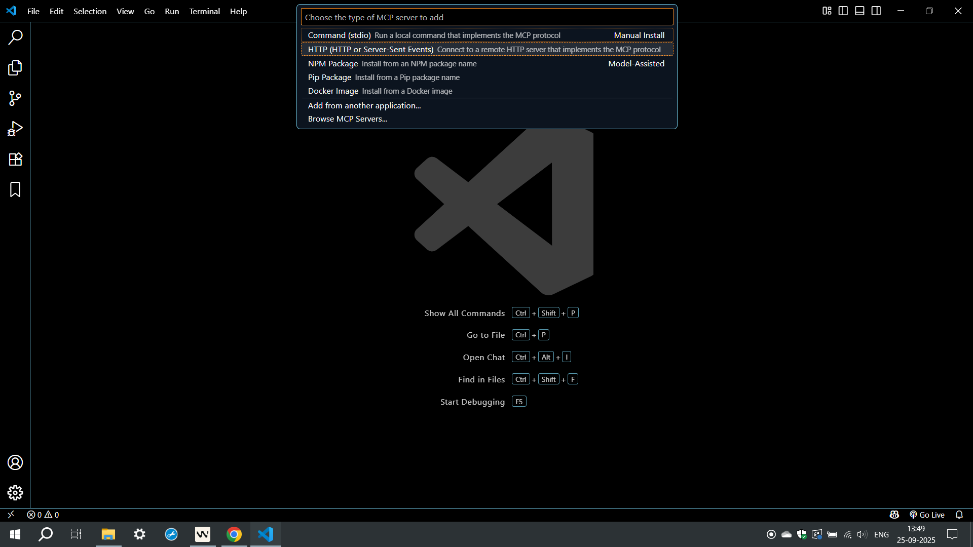 VS Code MCP setup 3